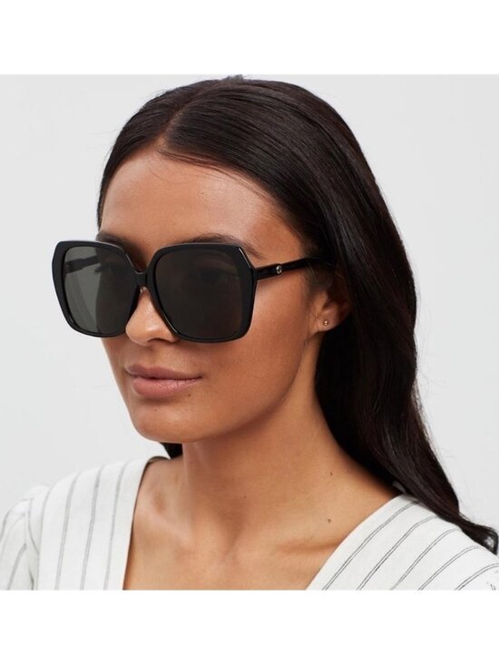 ? - New Authentic Gucci Grey Square Ladies Sunglasses GG0533SA 001 56 main image 8